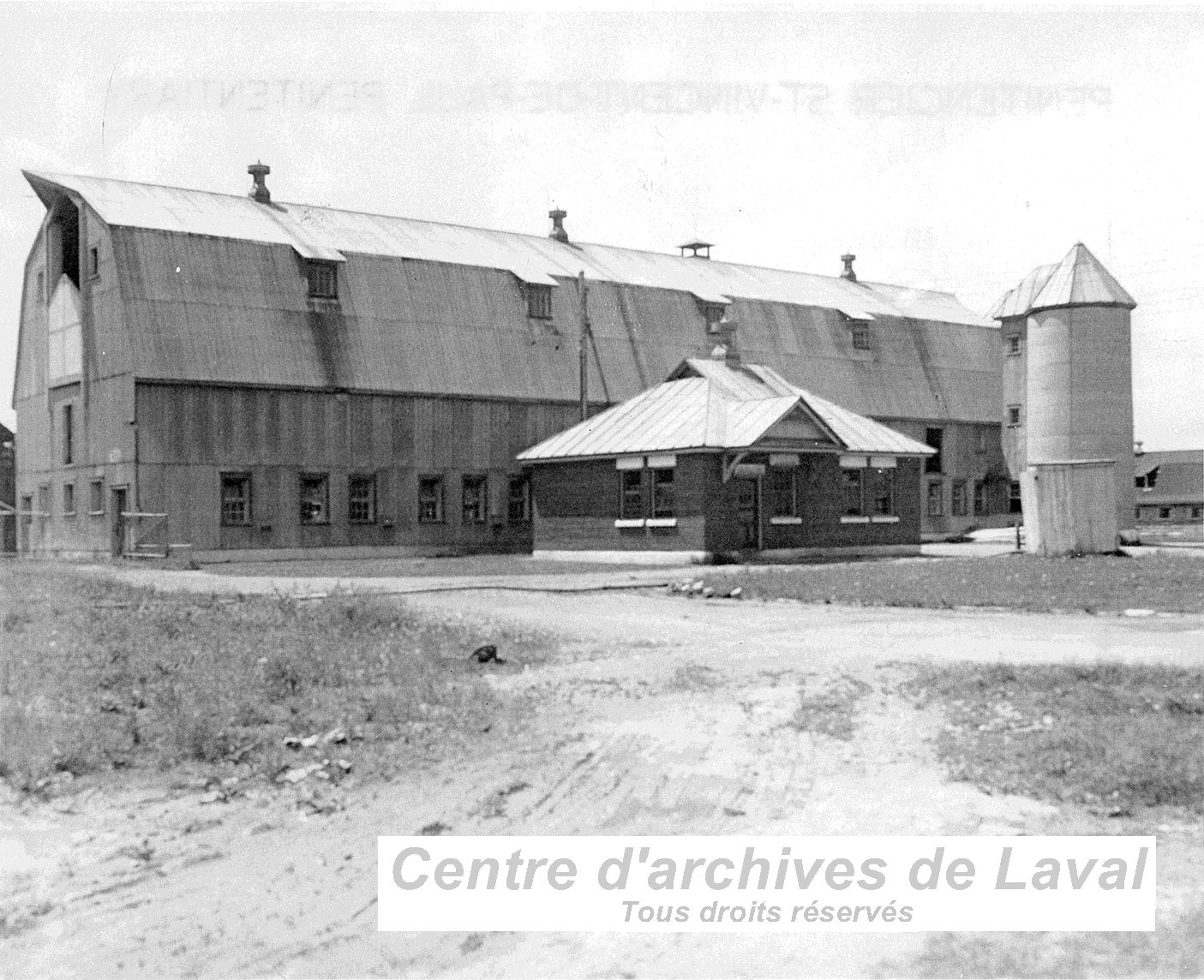 table des vaches et laiterie du pnitencier Saint-Vincent-de-Paul